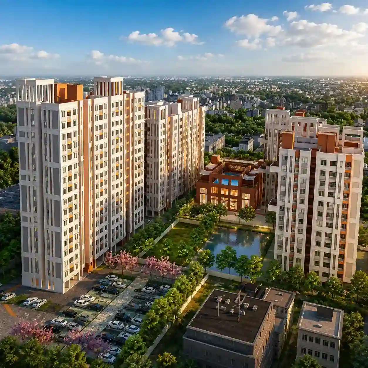 Luxury Apartment Building